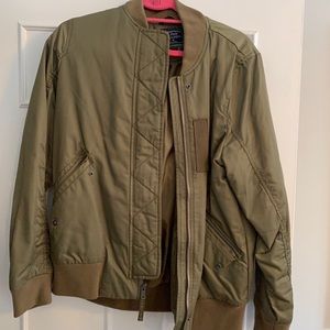 Green Bomber Jacket